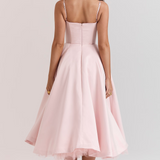 Julia – Midi dress with Corset Top and Tulle Skirt