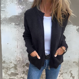 Leona – Women's knitted vest with classic cut