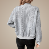 Selena – Women's Cardigan Made of Soft Corduroy Fabric with Loose Fit