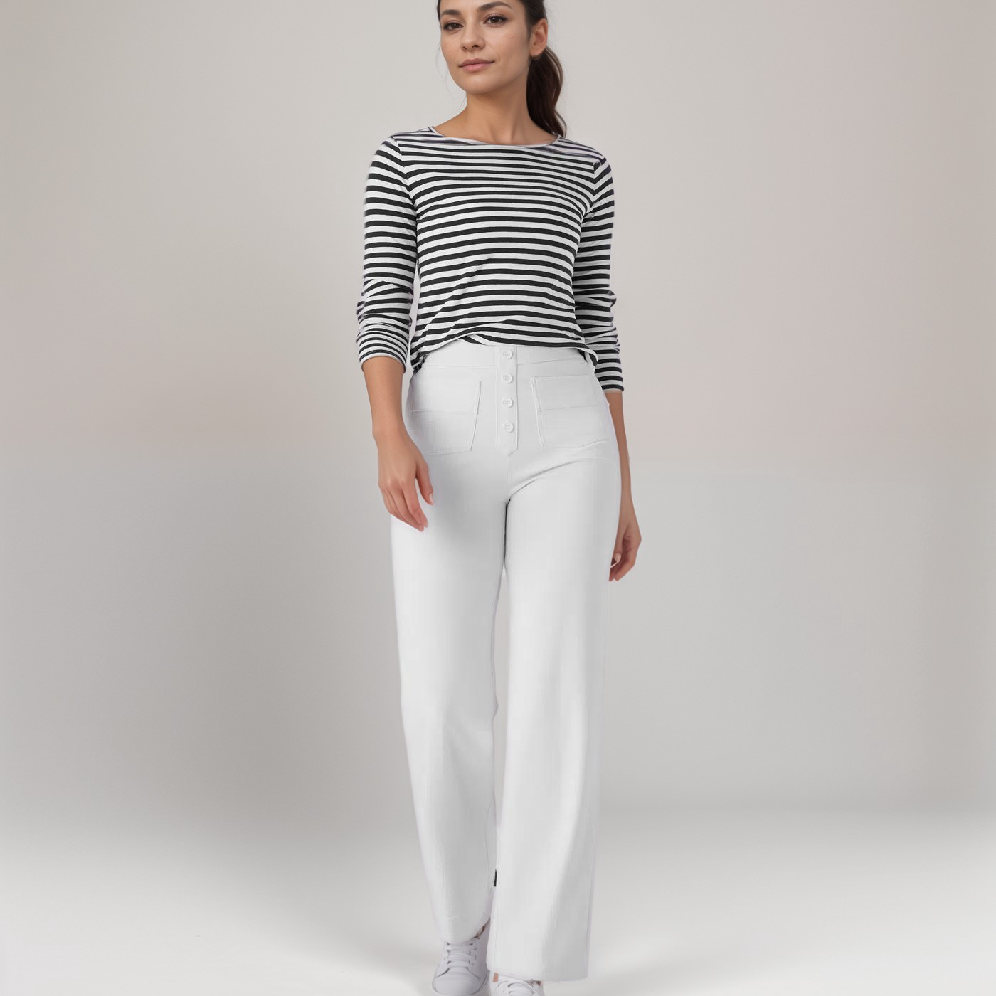Elsa - Flexible High-Waisted Pants