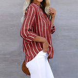 Jamy - Summer Striped Blouse
