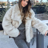 Alena - Elegant Fur Jacket
