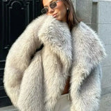 Alena - Elegant Fur Jacket