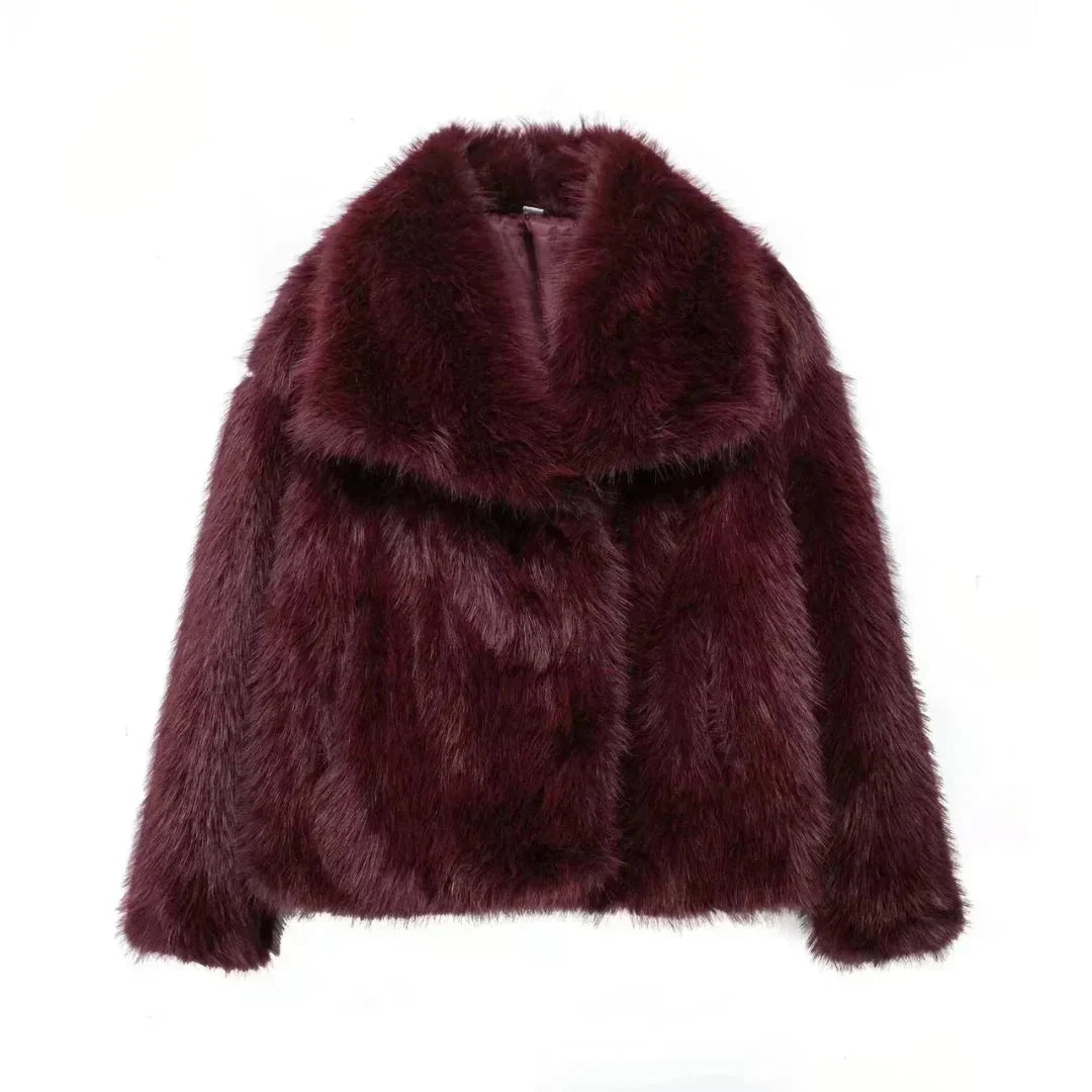 Alena - Elegant Fur Jacket
