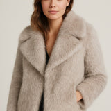 Alena - Elegant Fur Jacket