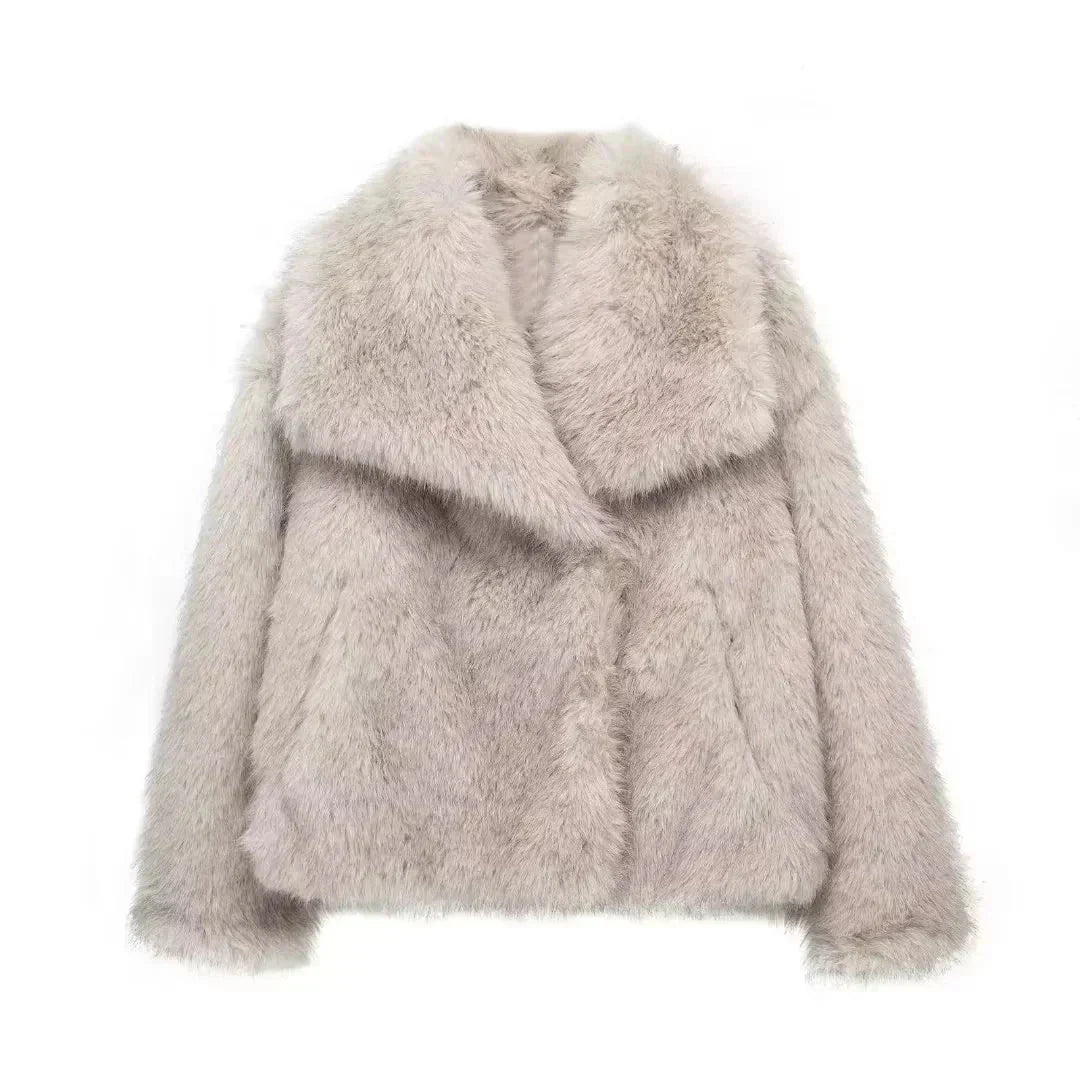 Alena - Elegant Fur Jacket