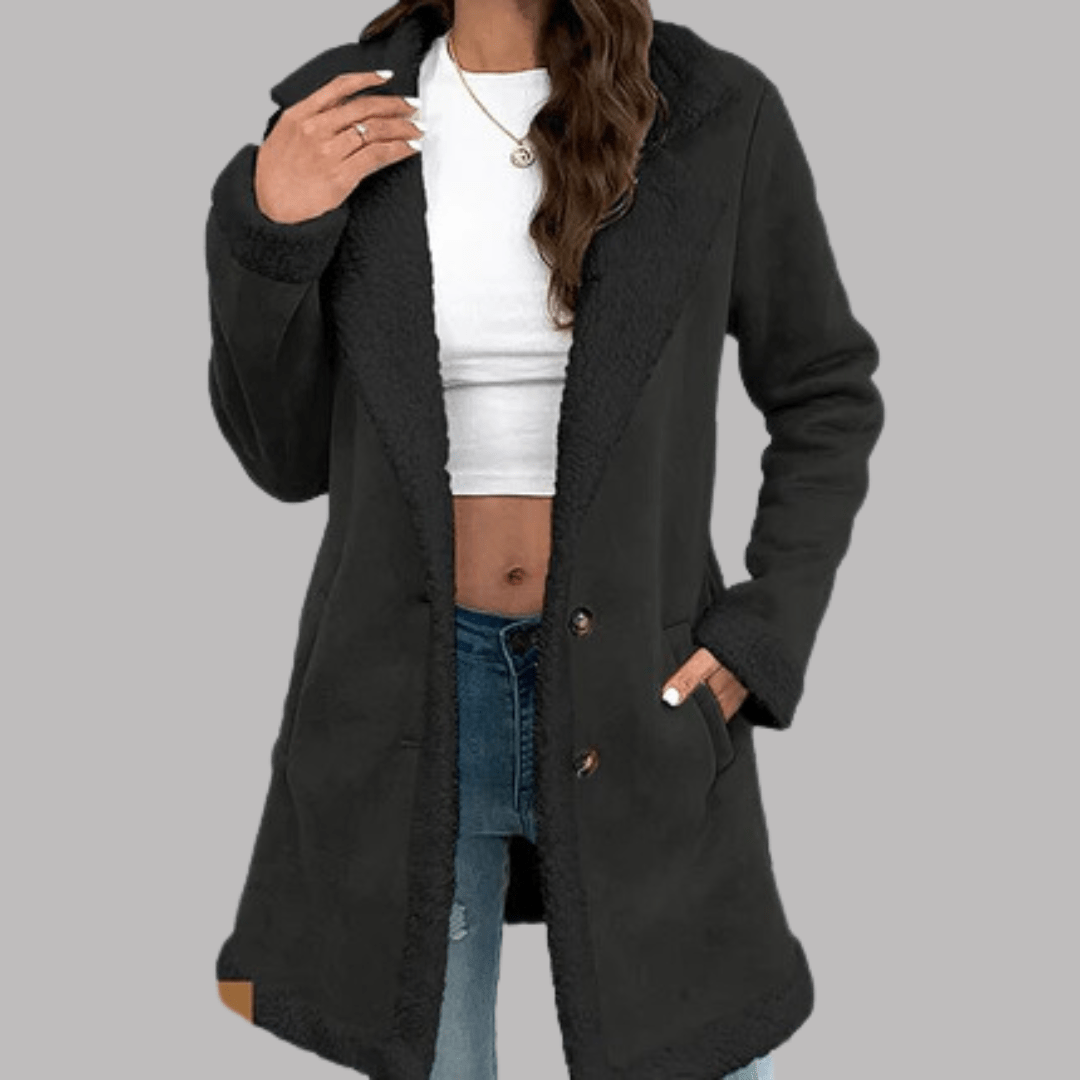 Amelia - Sherpa Fur Coat