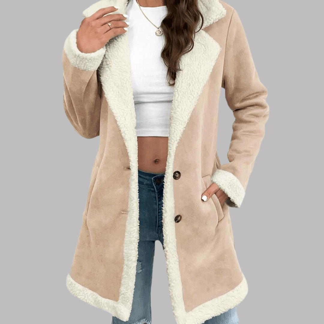 Amelia - Sherpa Fur Coat