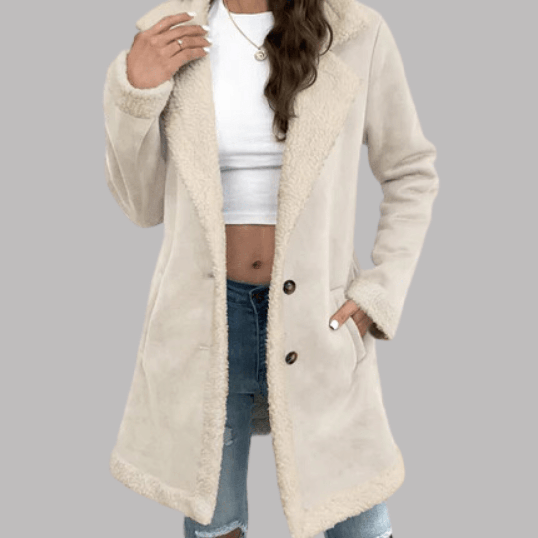 Amelia - Sherpa Fur Coat