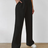 Lot – Simple women's pants with an elastic waistband for everyday wear